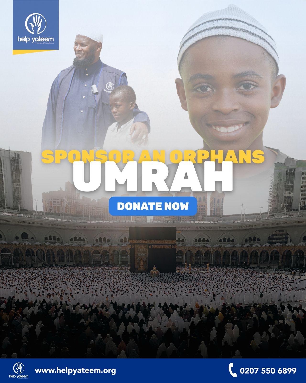 Help Yateem Orphans Umrah