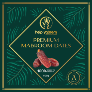 Mabroom Premium Dates from Madina 2026 (Green/Gold)
