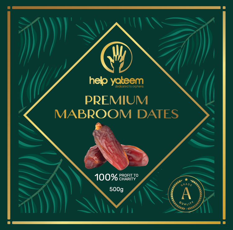 Mabroom Premium Dates from Madina 2026 (Green/Gold)